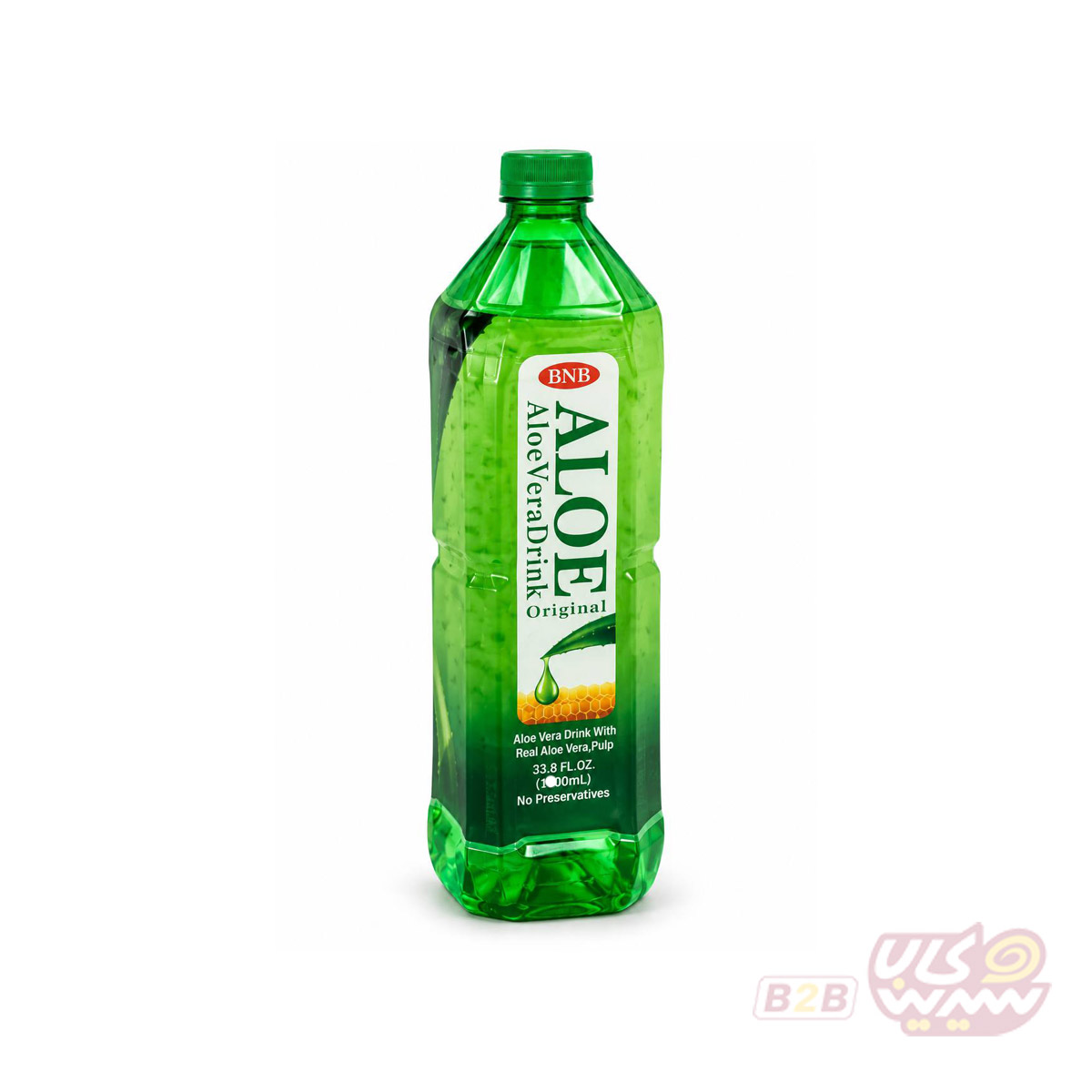 نوشیدنی-آلوئه-وار-بی-ان-بی نوشیدنی آلوئه ورا پالپ دار حاوی عسل بی ان بی -1.5 لیتری کارتن 6 عددی - تصویر 1