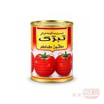کنسرو رب گوجه فرنگی 800 گرمی تبرک کارتن 12 عددی