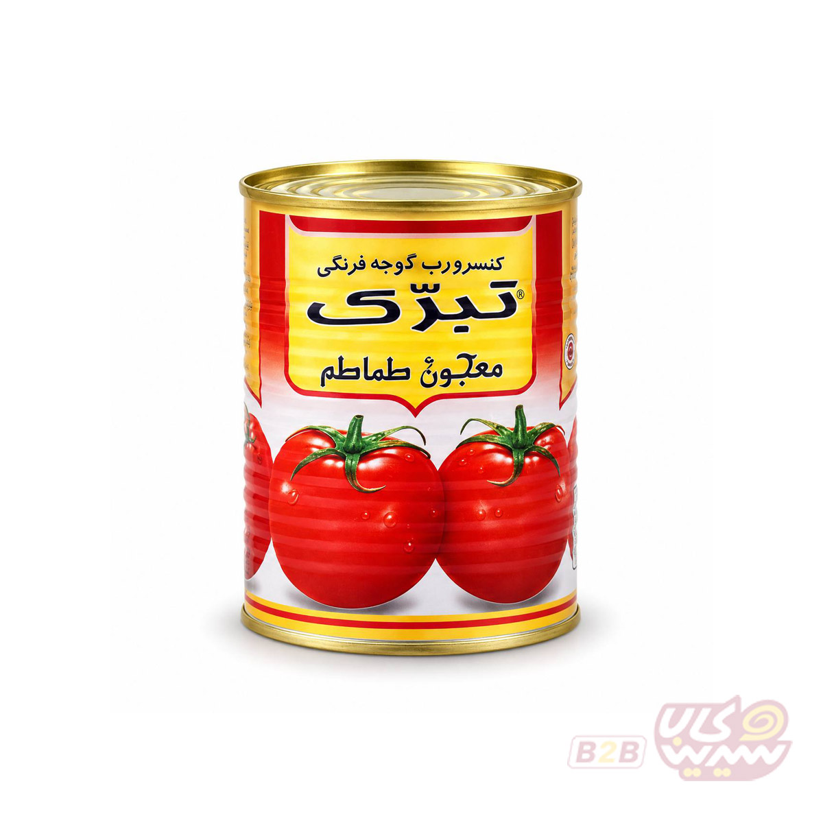 کنسرو-رو-گوجه-فرنگی-تبرک-800-گرمی کنسرو رب گوجه فرنگی 800 گرمی تبرک کارتن 12 عددی - تصویر 1